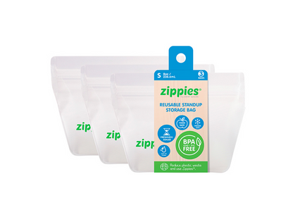 Zippies Reusable Stand Up Bags