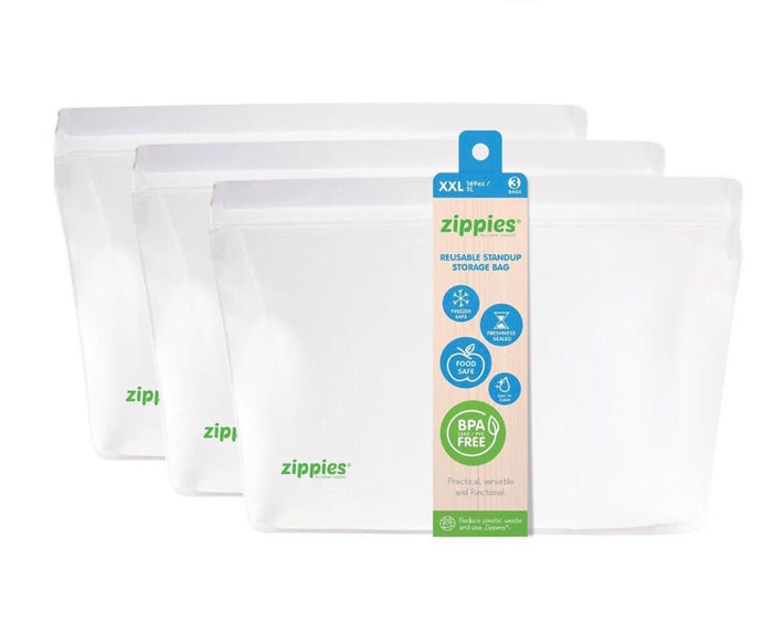 Zippies Reusable Stand Up Bags